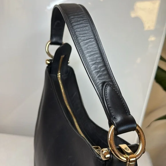 Authentic Coach Black Nomad Shoulder Bag